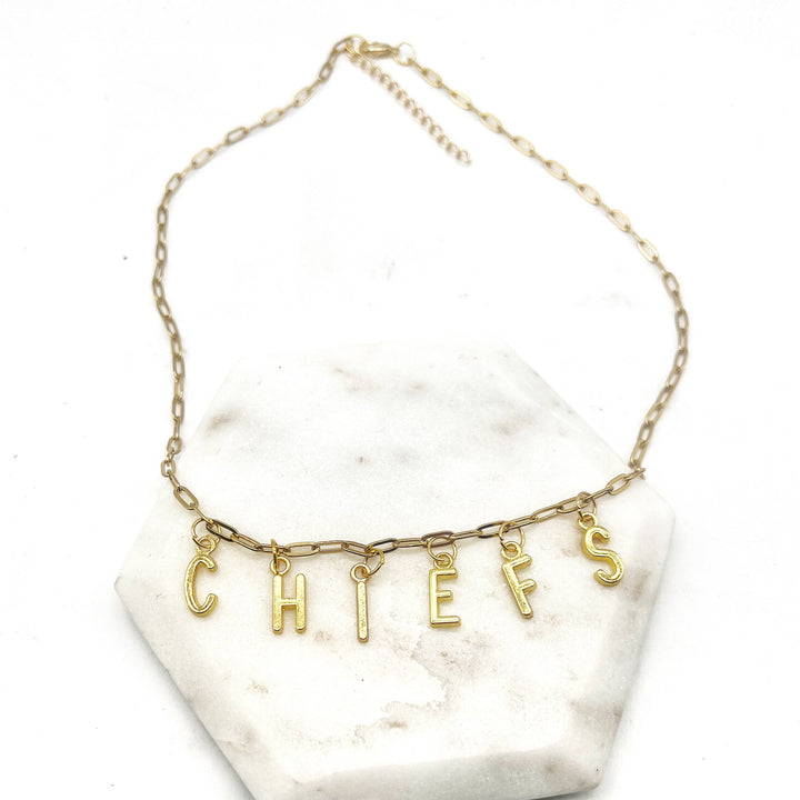 Gold KC Necklace