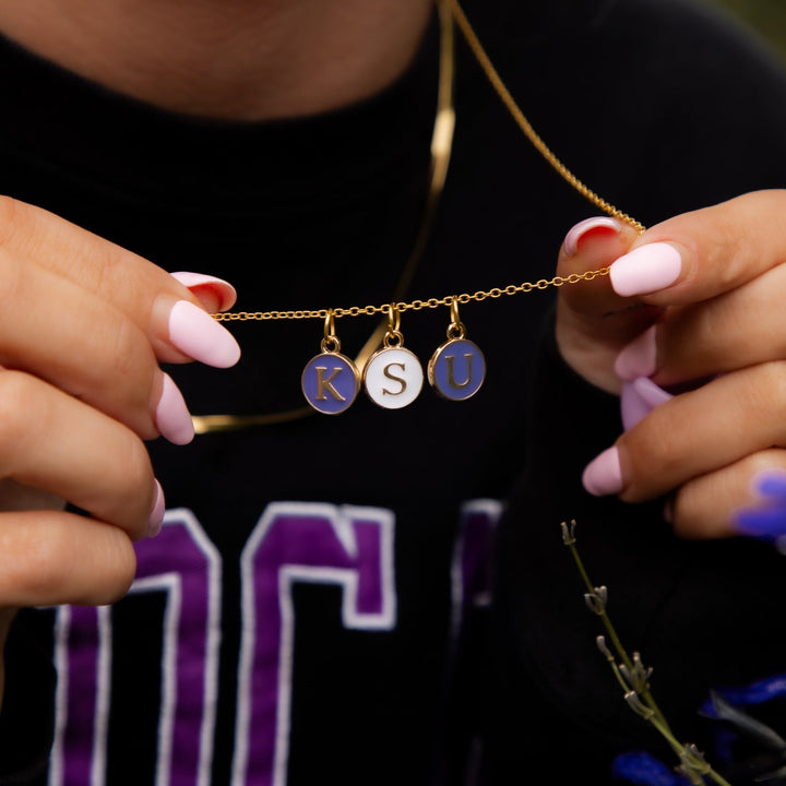 KSU Charm Necklace