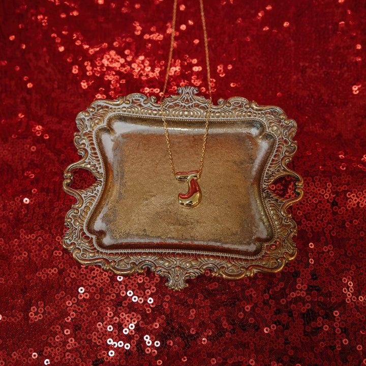 Bubble Initial Pendant