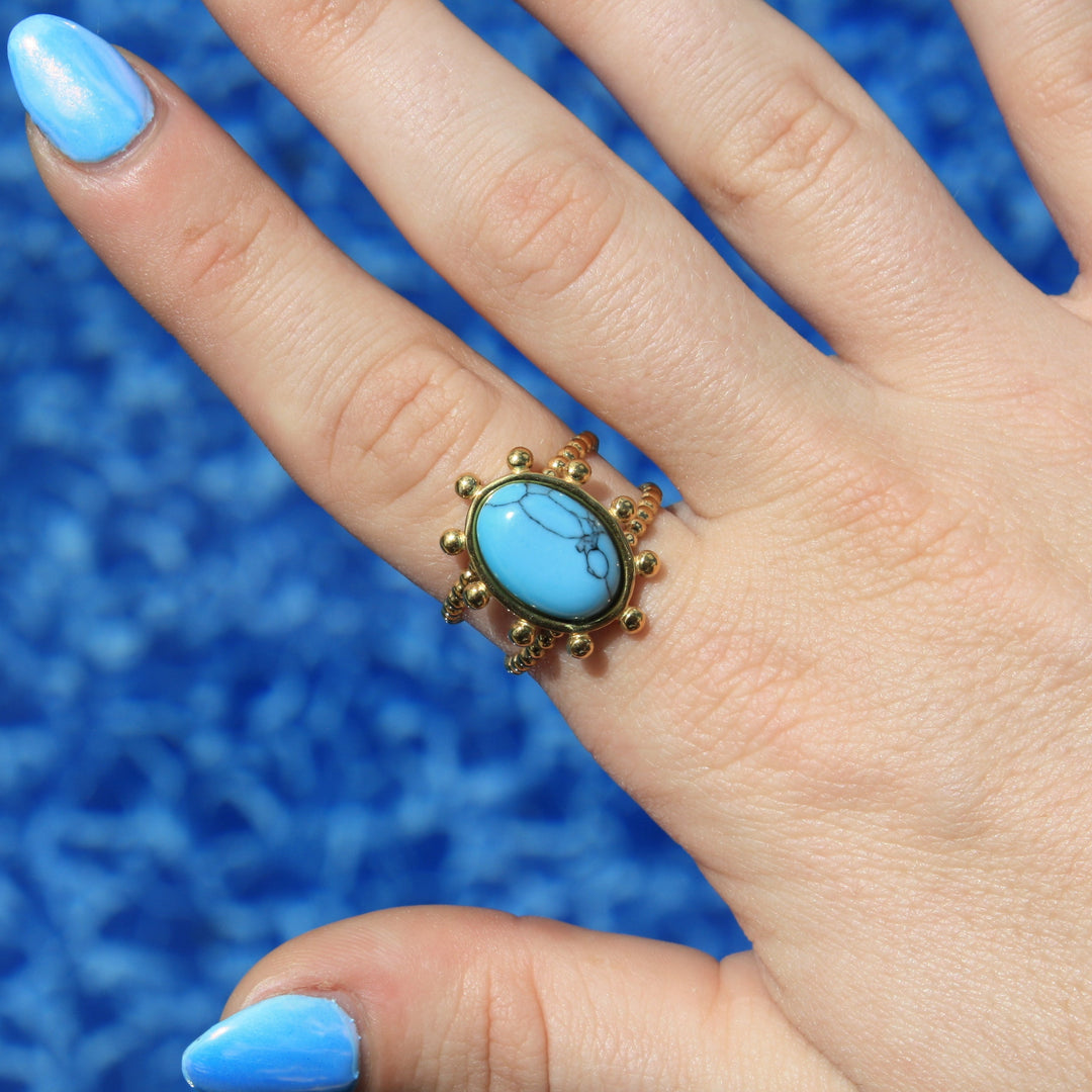 The Ocean Blue Ring