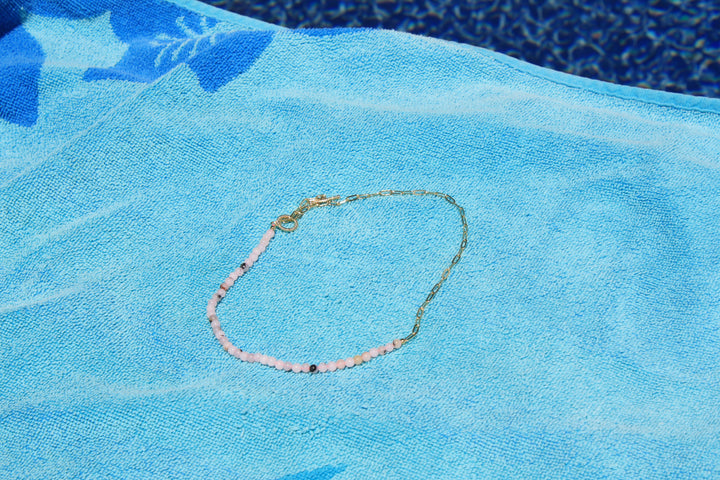 Peachy Link Necklace