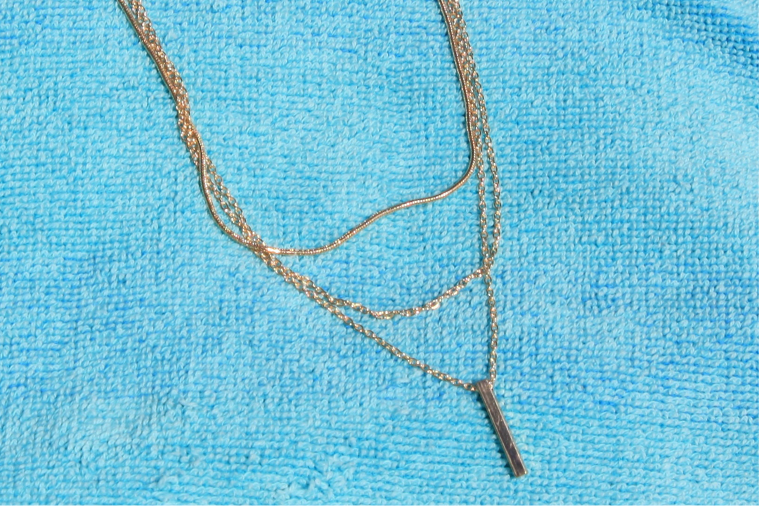 Sunkissed Bar Pendant Necklace