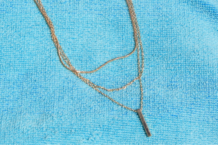 Sunkissed Bar Pendant Necklace