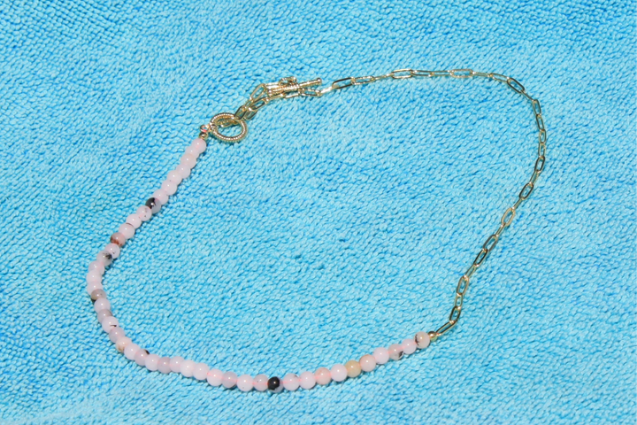 Peachy Link Necklace